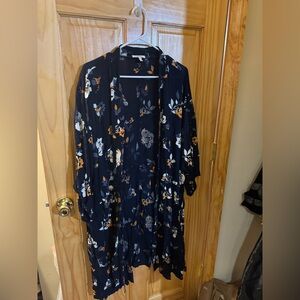 Long tie front coverup